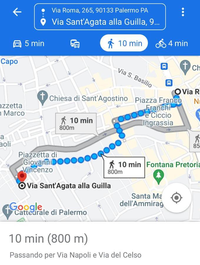 Le Due Pigne - Palermo Appartement Buitenkant foto