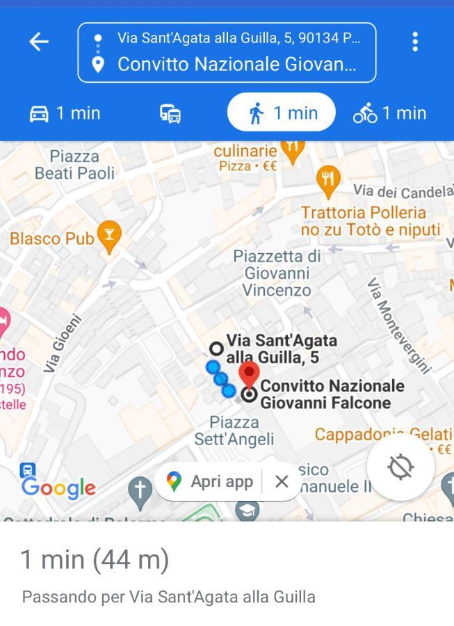 Le Due Pigne - Palermo Appartement Buitenkant foto